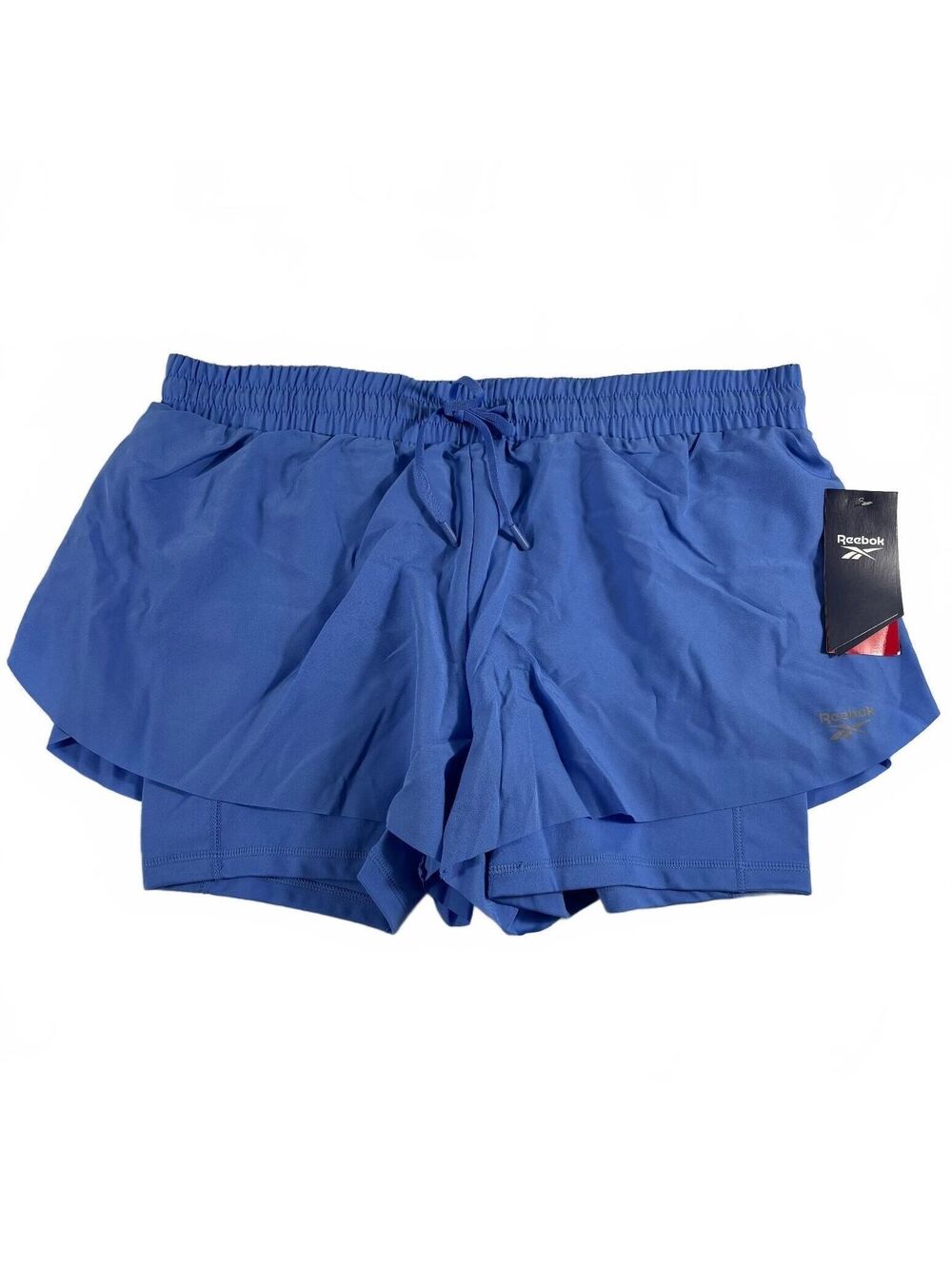Reebok Women's Relaxed Swish 3" Running Short Ultramarine Blue Size L